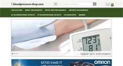 Desktop Screenshot of blutdruck-shop.de