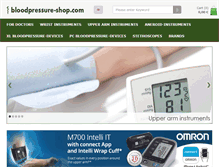 Tablet Screenshot of blutdruck-shop.de